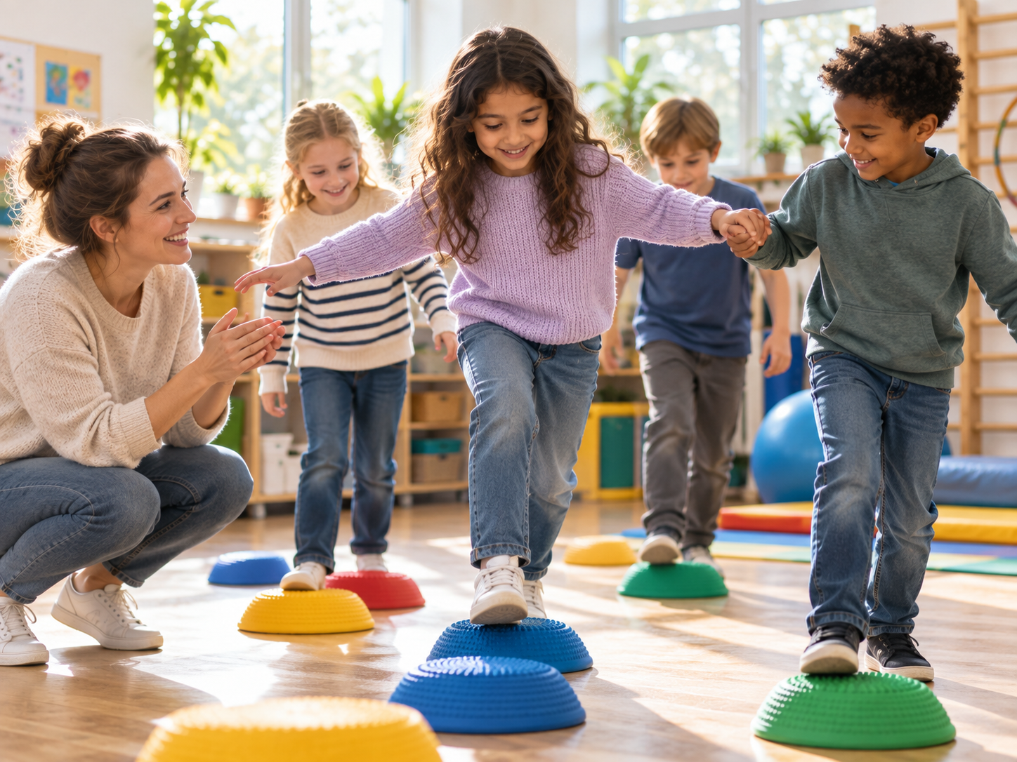 Kinder probieren sich aus und entwickeln Selbstvertrauen